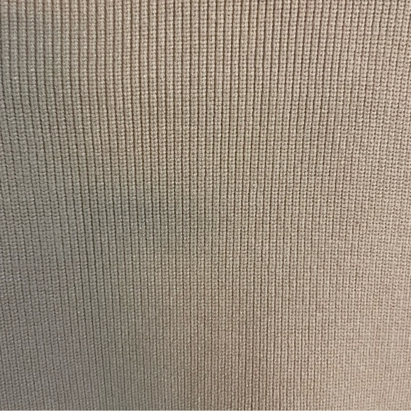 π
Ίπ Striped Mock Neck Ribbed Sleeveless MIDI Knit Sweater Dress.. Size M - Picture 5 of 5